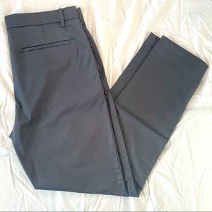 BANANA REPUBLIC Slim Aiden Tech Pants Grey 34x32